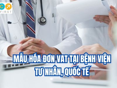 Mẫu hóa đơn VAT tại Bệnh viên tư nhân, quốc tế