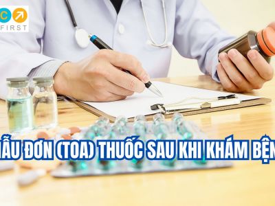 Mẫu đơn thuốc sau khi khám bệnh